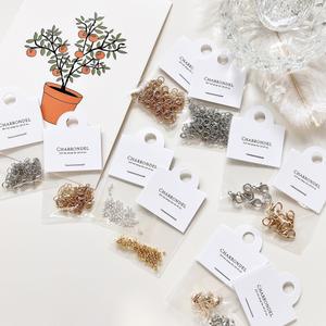 샤론델 악세사리 DIY 공구 부자재 오링반지 올챙이볼 누름볼 평집게 오링 꼬리체인 게고리