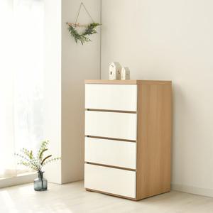 모카 내추럴 하이그로시 4단 600 서랍장