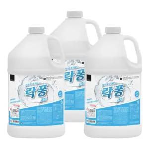 락퐁 실속세트 4Lx3개 화장실 욕실 세정제 청소세제