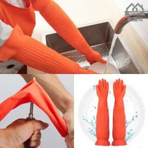 [체험특가]홈매직 슈퍼롱 56CM 천연라텍스 롱고무장갑 TENGLV-4