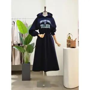 [대구백화점] [4CUS]기모 후드넥 롱 원피스(22FF5H9OP5255)