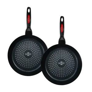 [1개+1개] 퀸센스 NEW 다이아몬드 후라이팬 궁중팬 28cm 30cm 국내생산