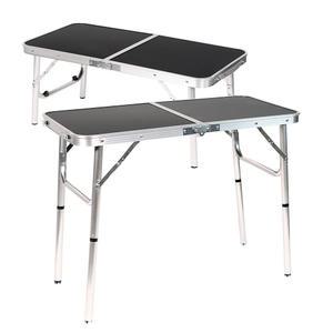 AB_8040 고급 접이식 캠핑 테이블-블랙