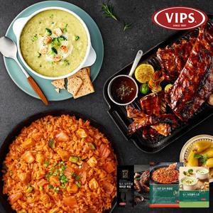 [빕스] 시그니처 폭립 패키지(오리지널폭립+치킨김치볶음밥+브로콜리스프)