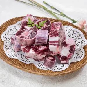 소꼬리 알꼬리 꼬리찜 몸보신 청정우 뼈 찜 보양식 곰탕용 소고기 1kg 수입산 더예쁜한우