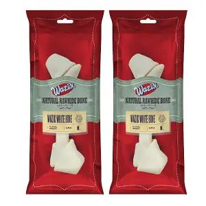 와직껌 로하이드 본 L x2개 WAZIX 애견간식 소가죽껌