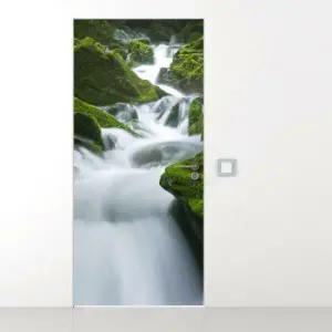 아트박스/꾸밈 gb251-시원한폭포풍경_현관문시트지