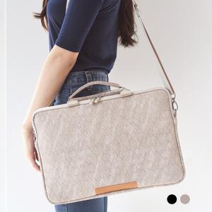 [국내생산] 바투카 밀퍼드 서류가방 / 노트북가방 (L /XL ) 블랙 / 아이보리 빅사이즈 남성 여성