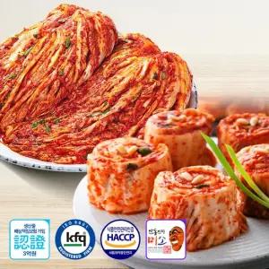 안동학가산 생김치 고랭지 배추 혼합김치세트 총10kg  포기 5kg+봉화 맛김치 5kg)