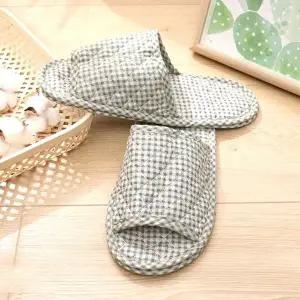 [서울양말]남자 면슬리퍼 퀼트실내화 층간소음방지 거실화