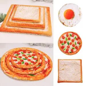 쿠션 식빵 원형 납작 음식 낮잠 특이한생일선물 네모 작은 둥근