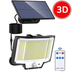 [라이프엔샵]라이프엔 3D 와이드 200구 패널분리형 정원등 LED 태양광 가로등 태양열 야외조명