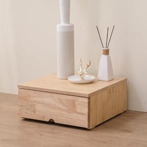 미니서랍장 1단 원목 협탁 40cm KD540