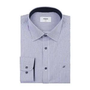 갤러리아 [레노마셔츠]트윌컴펙트스트레치스트라이프 일반핏셔츠RZRSG0031NY[