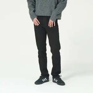 [잠뱅이](김해점)남)블랙 오비안밴드 구찌포켓 노말워싱 기모 타이트IG-BV AN4DIG805