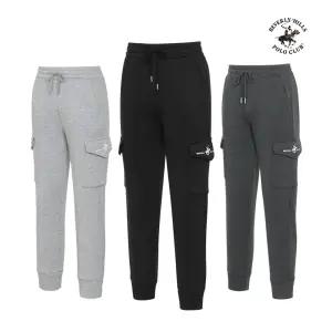 [비버리힐스폴로클럽]남여 카고 스판 기모 조거팬츠 SL704