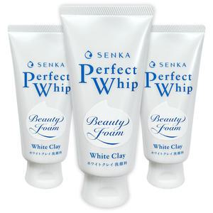 센카 퍼펙트휩 화이트클레이 딥클렌징폼 폼클렌징 120ml 3개
