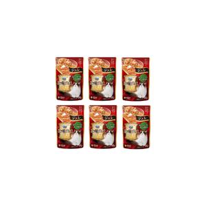 엘지유니참 고양이간식 긴노스푼 구루메 쥬레x6(참치&가다랑어포)