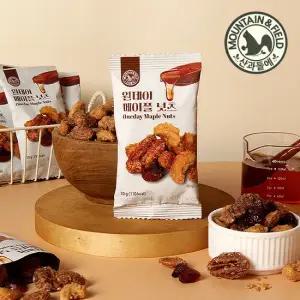 [산과들에] 피칸 캐슈넛 원데이 메이플넛츠 30봉 (고급간식추천)