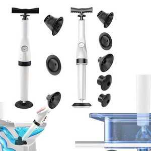 변기막힘 고압 펌프 화장실 플런저 공기 배수 하수구 준설 막힘 제거기 수동 공압 준설