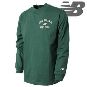 뉴발란스 M 바시티 그래픽모크 긴팔티 NBNCD4S061-40 그린 남성긴팔티