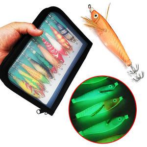 다이교 야광 수평 에기 10종 세트 바다 선상 낚시 왕눈이 요즈리 바다 갑오징어 무늬 오징어 문어 한치 낙지 쭈갑 에깅 애기 보관집 케이스