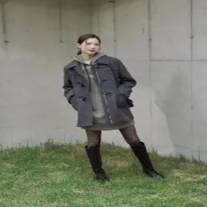 [LAP] AP4WTA68 하프 기장 더블 코트