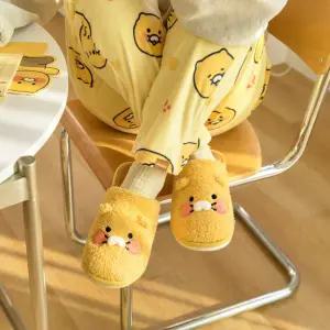 [카카오프렌즈]춘식이 퍼 슬리퍼 층간소음방지