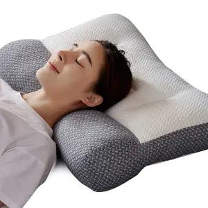 목편한 경추베개 거북목 일자목 목디스크 40cm x 60cm 베개커버일체형 OBD-DMPLW02