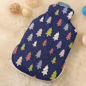 [파쉬]커버만- 보온물주머니 크리스마스 골덴 면커버 2L용