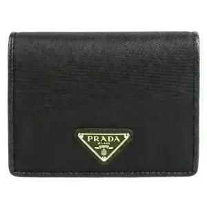 디몬트 프라다 여성 나일론 로고 반지갑(블랙) 1MV204 2DMI F0002