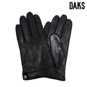 [롯데백화점]닥스 손목 똑딱이단추 남성 가죽장갑GPO231O