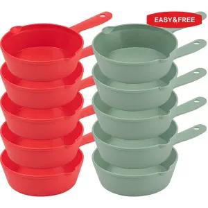 이지앤프리 크리스마스 식기세트 그린 5P + 레드5P