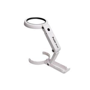 PROKIT 휴대용 검사용 보석작업 접이식 LED 확대경 스탠드