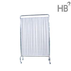 견고하고 가벼운 병원용 스크린 1단 IC-741 / 국내제작 스테인레스 이동식스크린 가림막 요양원칸막이