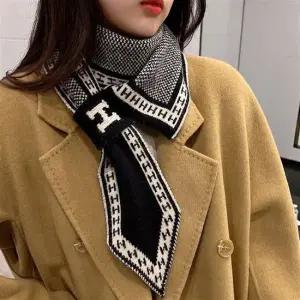 [라라데이빗]니트 H고리 머플러 넥워머 목도리 스카프 간절기 겨울 가을