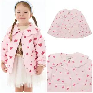 [대구백화점] [래핑차일드]하트 카라 퀄팅 패딩 PK(85119-114-71PK)