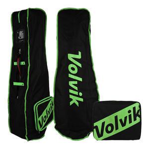 Volvik 볼빅 세이프티 일체형 골프 항공커버 (블랙그린)