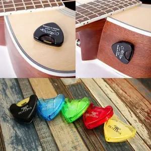 기타 피크 수납 케이스 홀더 부착식 꽂이 악기 소품