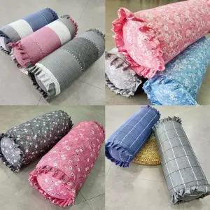 캔디베개 커버 피치스킨 할머니 둥근베개 원형 폴리 사탕커버 가성비 단체