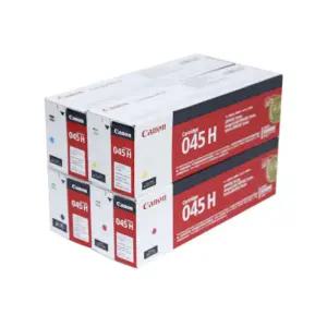 캐논 정품 토너 CRG-045H B C M Y 대용량 4색세트 ED