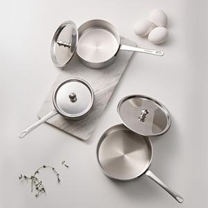 알텐바흐 미니티 통5중 편수 스텐냄비 소스팬 소스팟 3종(10cm+12cm+14cm) 세트