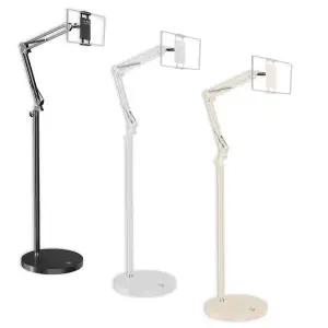 [코끼리리빙]태블릿 핸드폰 거치대 3세대 size대 아이패드 침대 스탠드 자바라 갤럭시탭