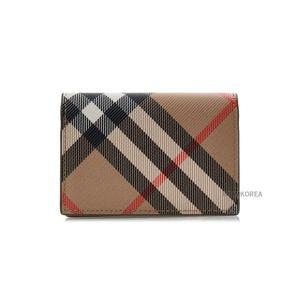 [버버리](김해점) FW24 공용 빈티지 체크 카드지갑 8091911 MS FLINT BIN A2021