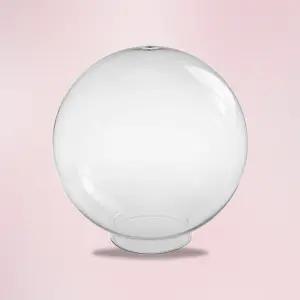 PC글로브 10 인치 커버만 지름250mm 정원 호박등 가로등 투명 유백