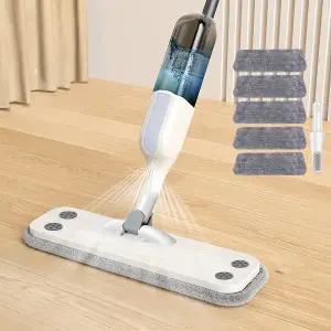 싹뿌려 스프레이 밀대걸레세트 (밀대1개+리필5장+다용도클리너1개)