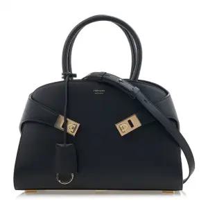 [라벨루쏘] [페라가모] 여성 허그 간치니 버클 토트백 21 5608 NERO 0766758