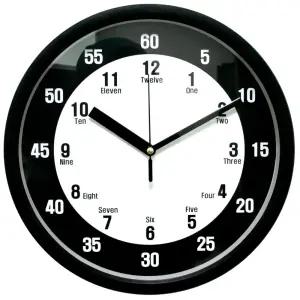 교육용벽시계 무소음/침실 학교 키즈룸 학습 교육용 벽시계 저소음 캐릭터 시계 어린이 초등 자녀 시간 공