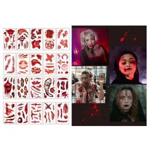 상처 블러드 분장 스티커 귀신 좀비 할로윈 행사
