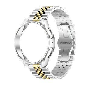 갤럭시 시계 4 5 프로 6 44mm 40mm 45mm 스틸 스트랩 갤럭시 시계 3 케이스 45mm 41mm 4 6 클래식 42mm 46mm 43mm 47mm